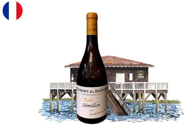 C - Bordeaux AOC, Sémillon, Hubert de Boüard, 2020