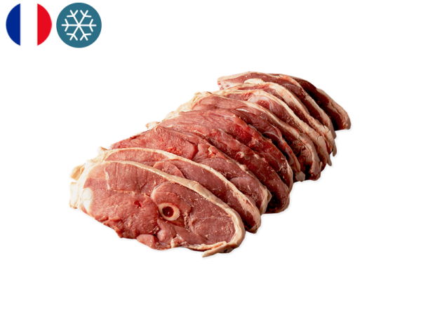 Lamb Leg, Milk-Fed (Sliced, Frozen)