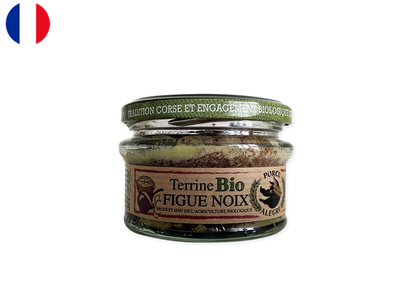 Terrine, Corsican Pork with Figs and Nuts (Organic)