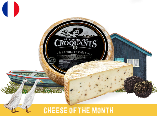 Tomme des Croquants with Truffle