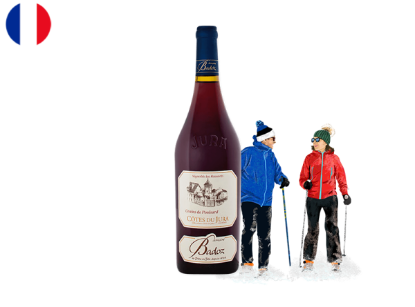 Côtes du Jura AOC, Grains de Poulsard Rubis, Domaine Badoz, 2022