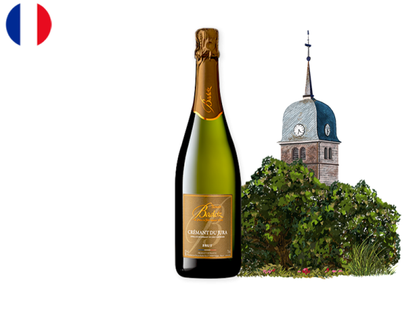 A - Crémant du Jura AOC, Blanc de Blancs Brut