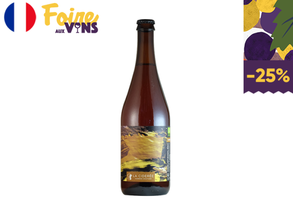 Cider, Brut, L'Affutée, La Ciderée, 2024 (Organic)