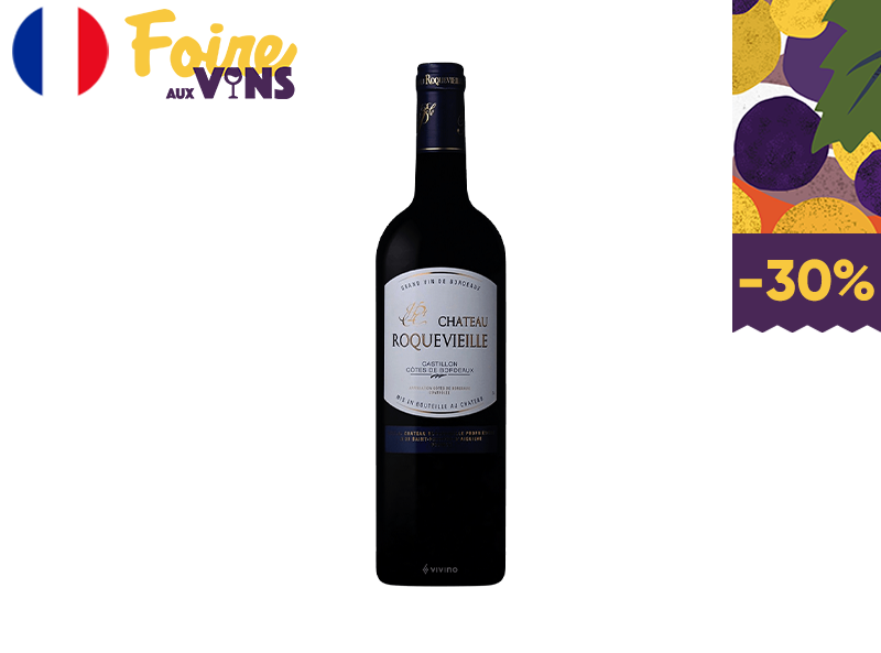 Castillon-Côtes de Bordeaux AOC, Château Roquevieille, 2019