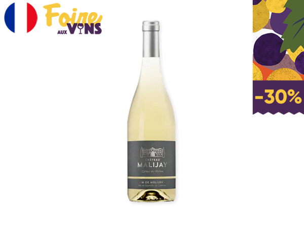 Côtes-du-Rhône AOC, Blanc, M de Malijay, 2024