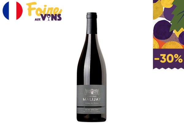 Côtes-du-Rhône AOC, Rouge, M de Malijay, 2023