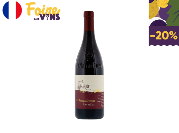 Côtes-du-Rhône-Villages Plan-de-Dieu AOC, Domaine de la Manarine, 2020