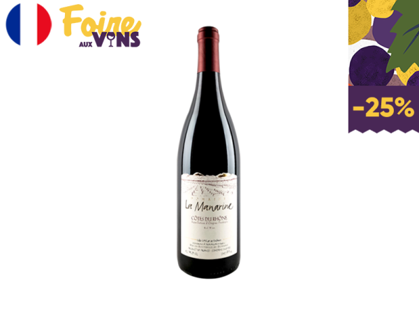 Côtes-du-Rhône AOC, Domaine de la Manarine, 2022