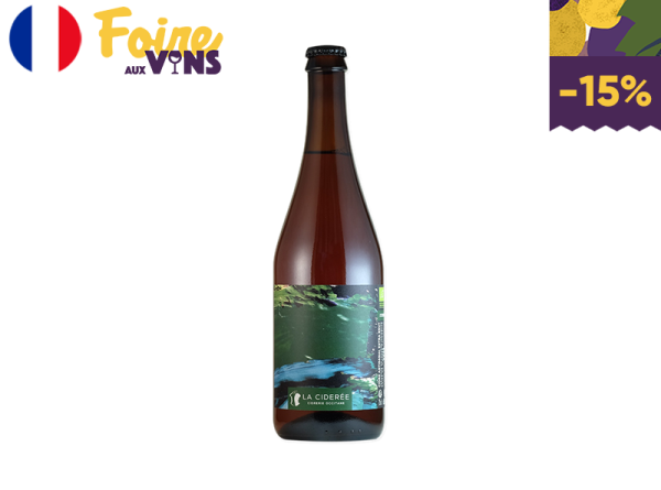 Cider, Extra-Brut L'Extrée, La Ciderée, 2023 (Organic)