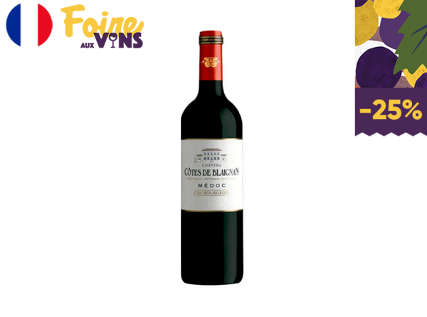 Médoc Cru Bourgeois AOC, Côtes de Blaignan, 2017