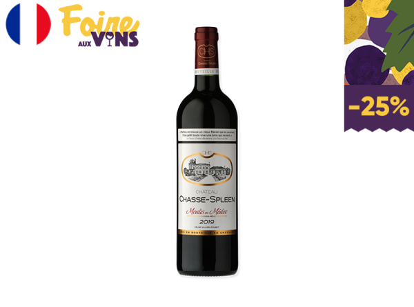 Moulis-en-Médoc AOC, Château Chasse-Spleen, 2019