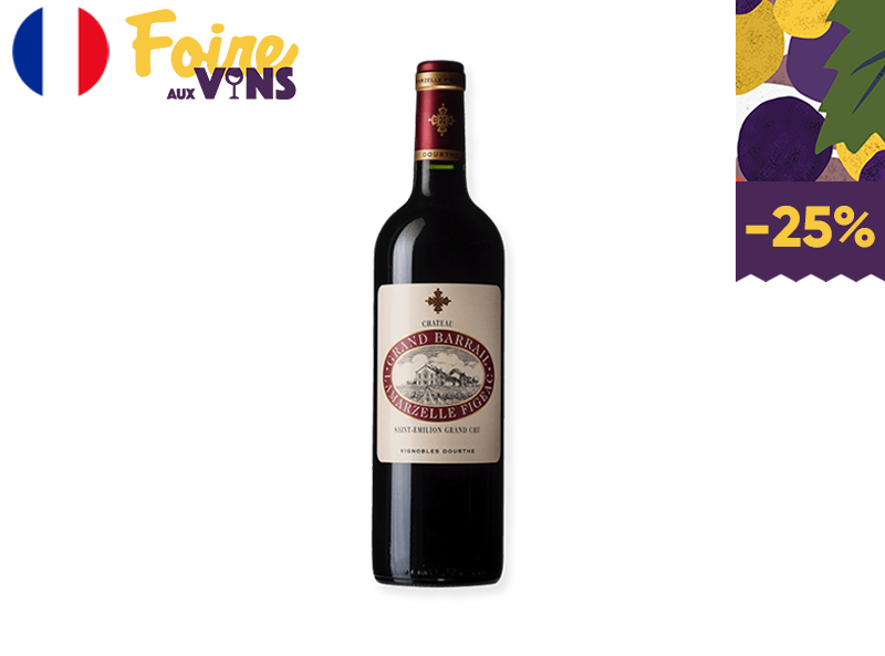 Saint-Émilion Grand Cru AOC, Château Grand Barrail Lamarzelle Figeac, 2019