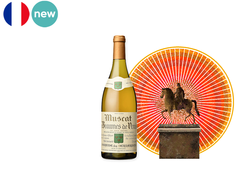 Muscat des Beaumes de Venise AOC, Domaine des Bernardins, 2019