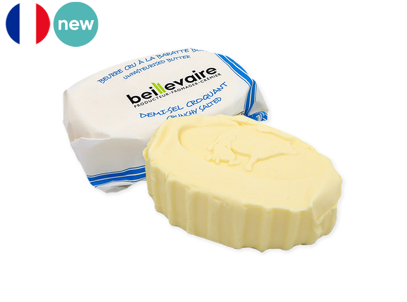 Churned Butter with Crunchy Salt Flakes (Raw Milk)