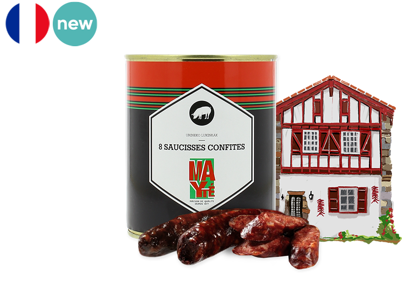 Confit Sausage – Maison Mayte (x4)
