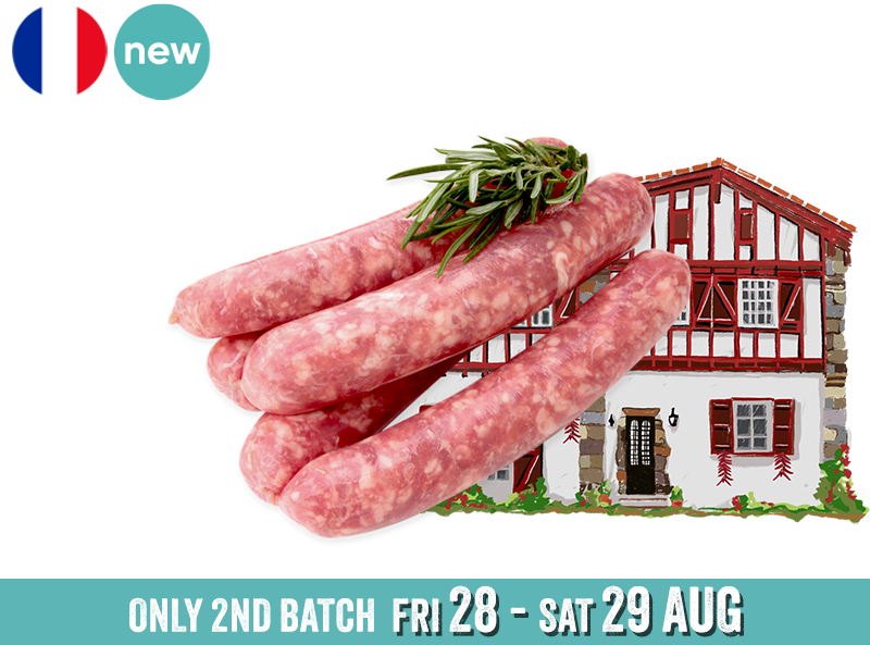 Sausage, Chipolatas – Maison Mayté (x5, Chilled)