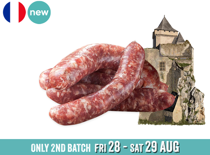 Sausage, Toulouse – Maison Mayté (x5, Chilled)