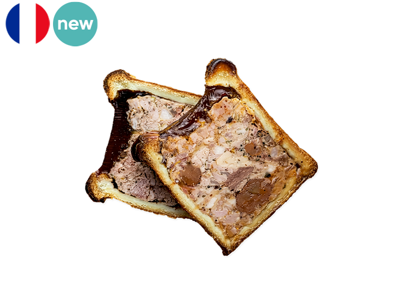 Pâté en Croûte “Bressan” – Maison Baud (Sliced)