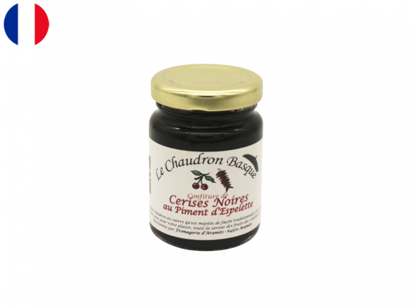 Artisanal Dark Cherry Jam with Espelette Pepper_OJAMX11