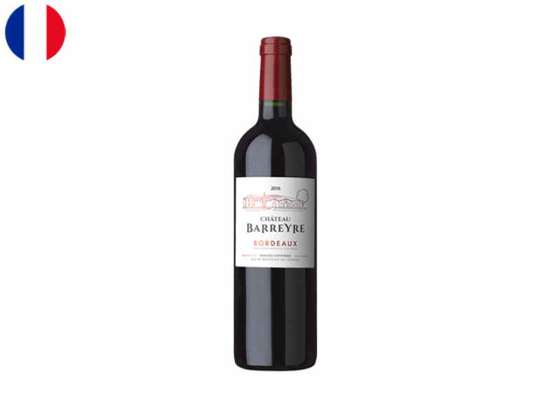 Bordeux chateau barreye 2016 red wine delivery hong kong