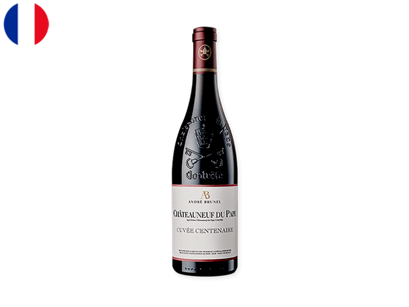 Châteauneuf_du_Pape_AOC_Cuvée_Centenaire_André_Brunel_WRED130
