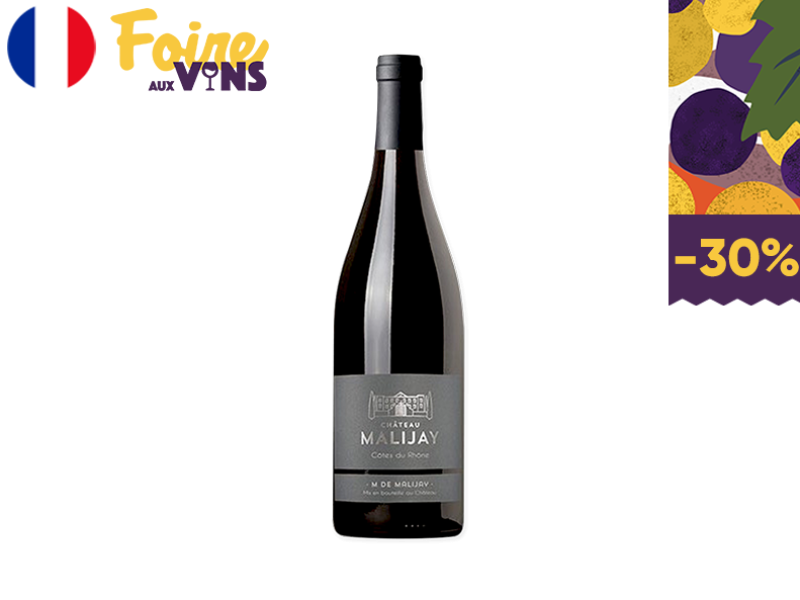 Côtes_du_Rhône_AOC_Rouge_M_de_Malijay_2018_WRED132