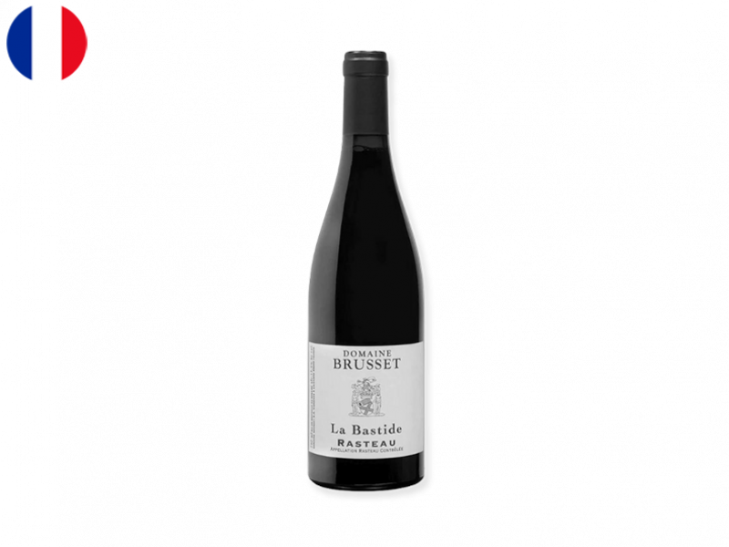 La_Bastide_Rasteau_Domaine_Brusset_2021_WRED105