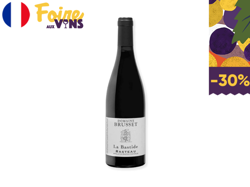 La_Bastide_Rasteau_Domaine_Brusset_2021_WRED105