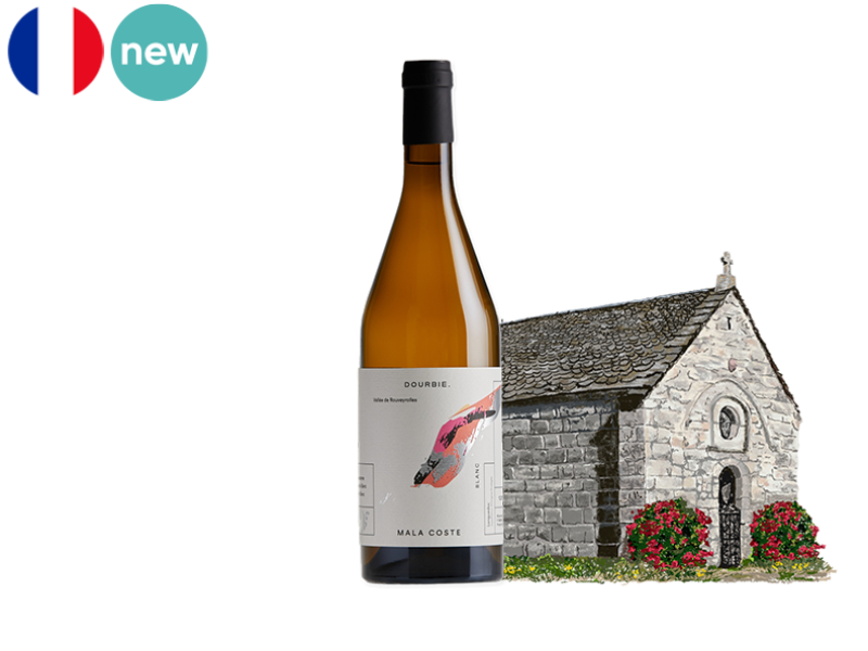 Languedoc_AOC_Mala_Coste_Blanc_Domaine_Dourbie_2023_WWHIT105