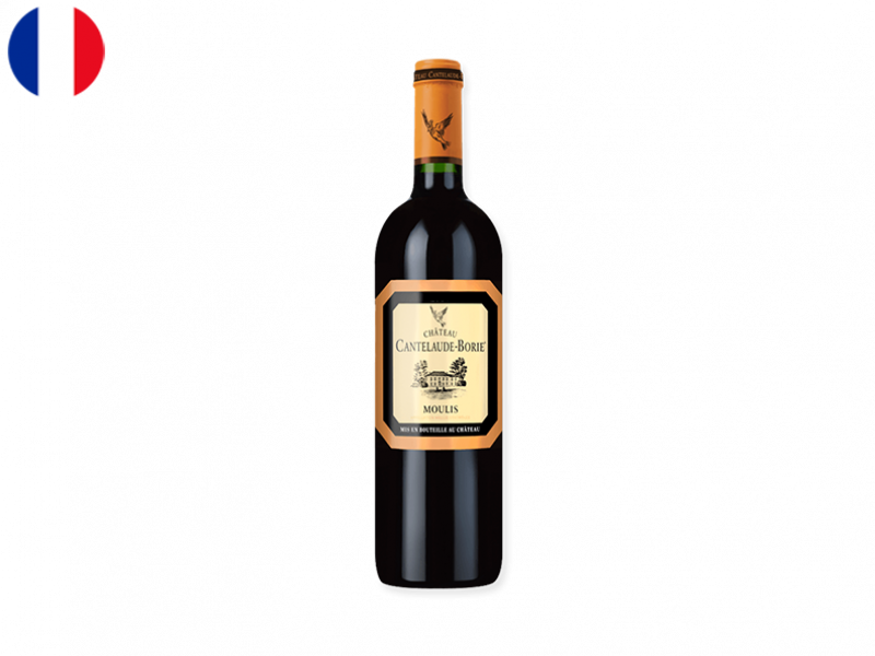 Moulis_en_Médoc_AOC_Château_Cantelaude_Borie_2019_WREDX33