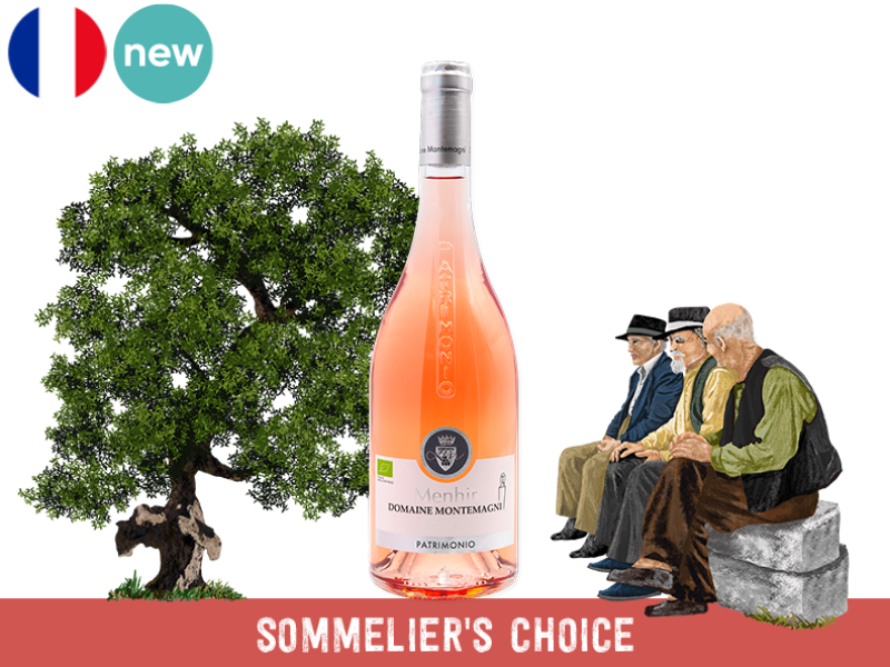 Patrimoniu AOP, Domaine_Montemagni_Menhir_ Rose_WROSE09