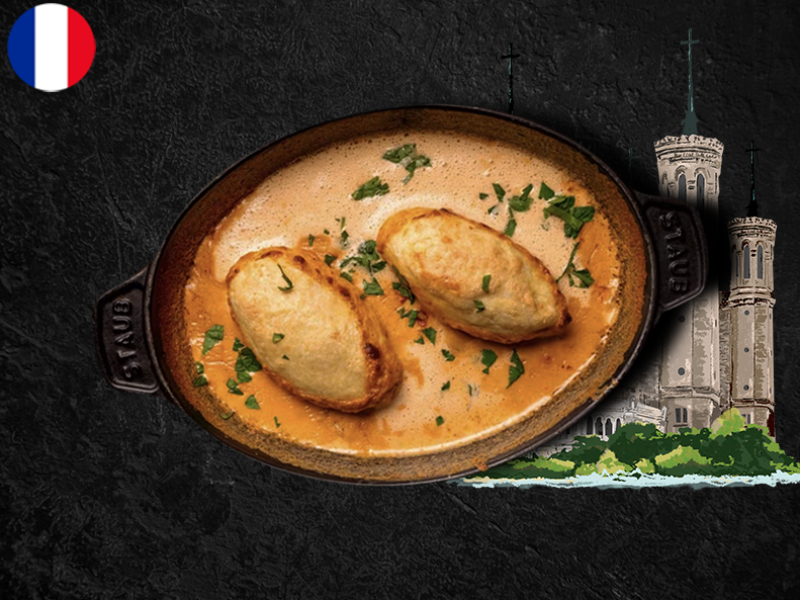 Quenelles_de_Brochet_with_Crayfish_Sauce_OQUEN01