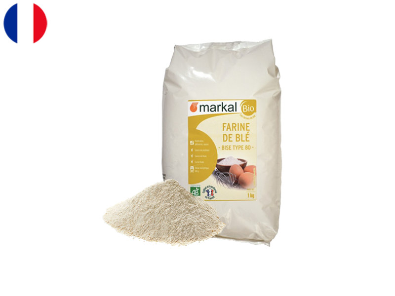 Semi Complete Wheat Flour from France (Organic)_FWHEA02