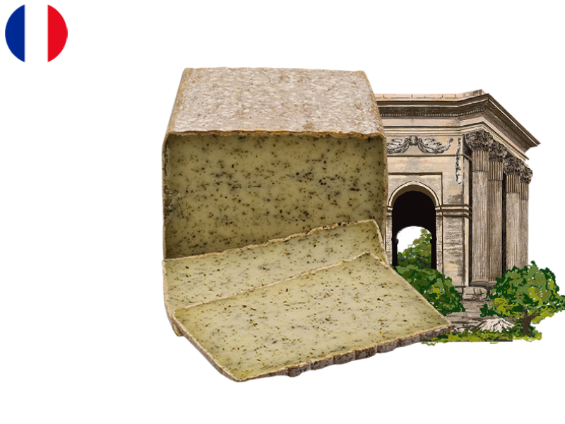 Tomme_Pur_Brebis_with_Wild_Garlic_CTOMM30