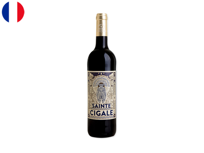 Vin_de_France_Sainte_Cigale_Rouge_2020_WRED116