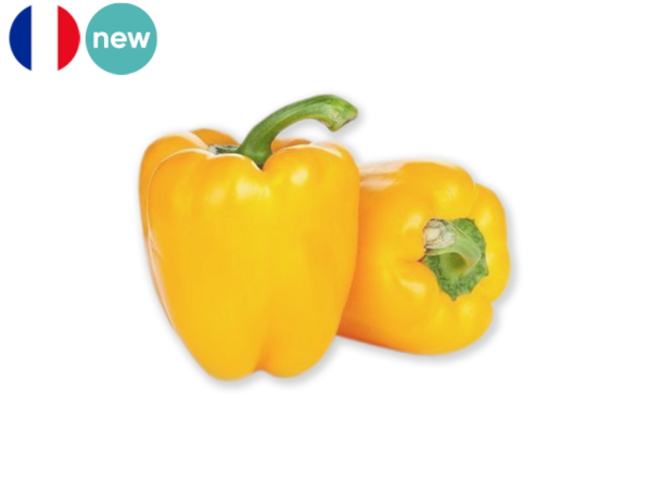 Pepper, Yellow from France (Organic)