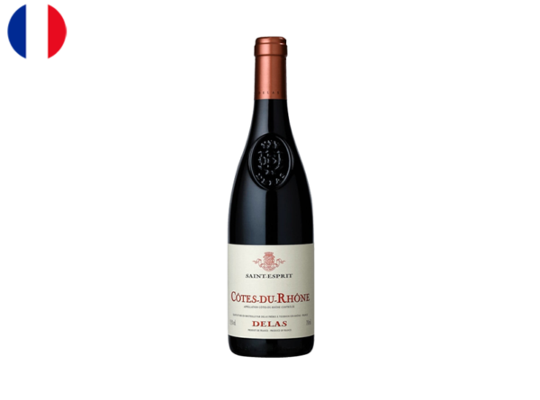 Côtes-du-Rhône AOC, Saint Esprit Rouge, Delas Frere, 2021