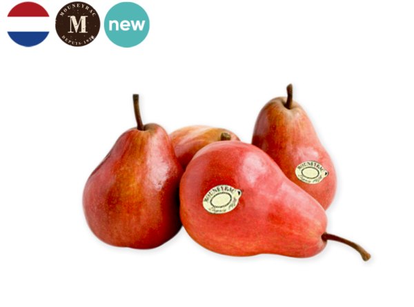 Pear, Red Comice from Netherlands - Mouneyrac