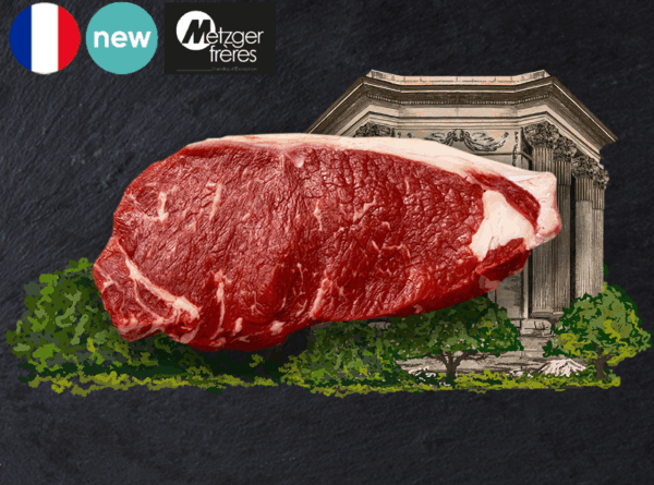 Beef Sirloin, Aubrac, 30 Days Dry Aged by Metzger Frères (Chilled)