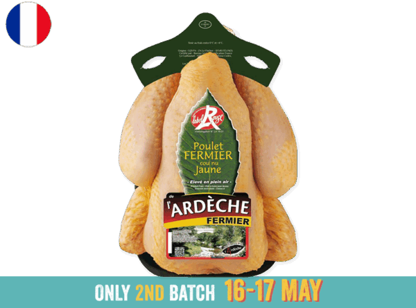 Chicken, Yellow Farm Free Range from Ardeche (Chilled)