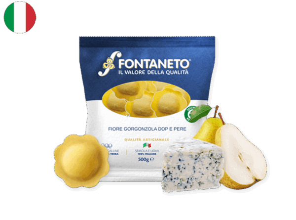 Ravioli with Gorgonzola and Pear (Fresh)
