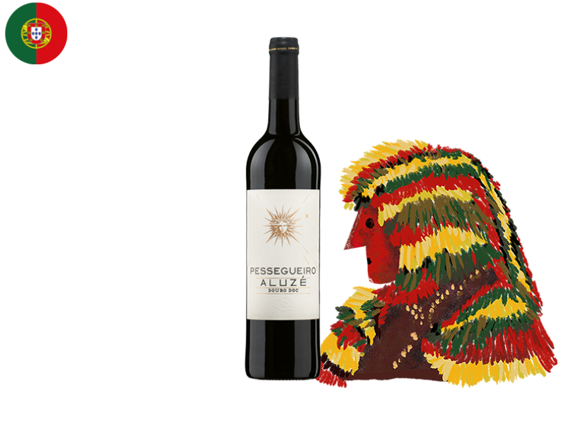 Douro_DOC_Aluzé_Quinta_do_Pessegueiro_2023_WRED141