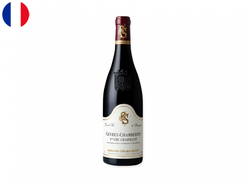 Gevrey_Chambertin_1er_Cru_AOC_Craipillot_Domaine Gérard_Seguin_2019_WREDX90